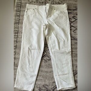 GAP Women's Ivory Skinny Jeans